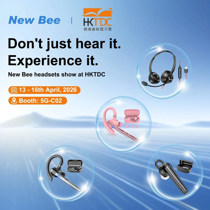 Dont just hear it Experience it - New Bee M54 Headsets Exhibition Dont just hear it Experience it - New Bee M54 Headsets Exhibition
