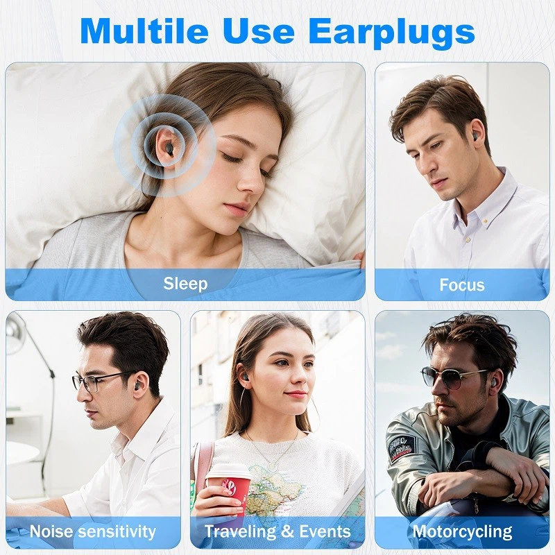 Silicone Earplugs For Sleeping